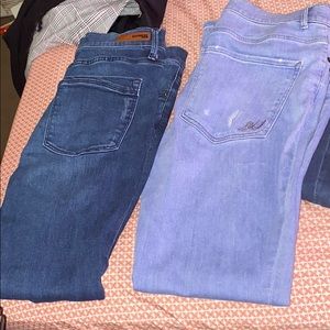 Express jeans size 10&12 has good stretch..